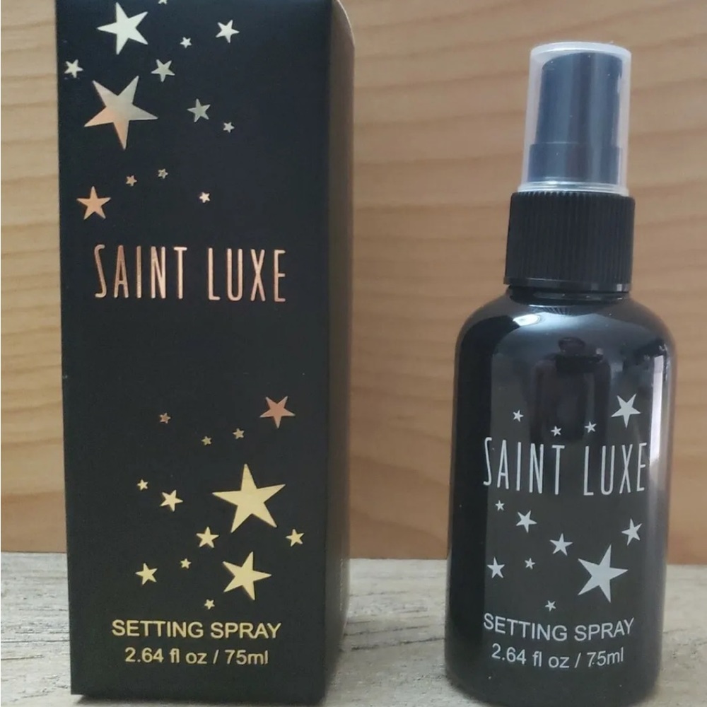 Brand new in box authentic setting spray by saint luxe.